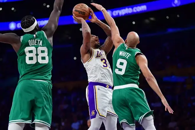 壹号娱乐-美媒:本赛季限制对手内线得分榜,凯尔特人、雷霆位列前二